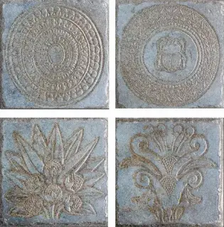 Керамогранит ZHA3 BR 1-4 Ocean Blue 20x20