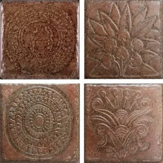 Керамогранит ZHA0 BR 1-4 Mandana Red 20x20