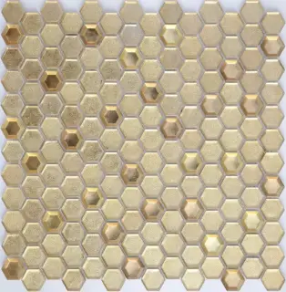 Мозаика Aureo grani hexagon 23x13x6 300x300х6
