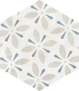 Керамогранит Atrium Hex Alpha Mix-Azul 25.8x29