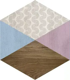 Керамогранит Art Deco Hexa 23,2x26,7