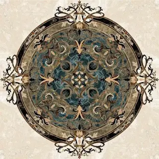 Керамогранит AGATE BLUE CENTRO PULIDO-4 89.26x89.26