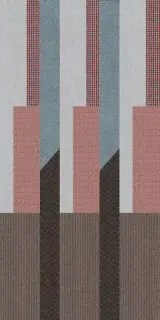 Керамогранит 769492 Chimera Decoro Ritmo Azzurro A Mat Ret 6mm 60x120