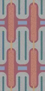 Керамогранит 769444 Chimera Decoro Colore Grigio Mat Ret 6mm 120x240