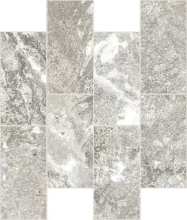 Мозаика 767711 Onyx&More White Porphyry STR Modulo Muretto 6mm 7,5x15 30x30