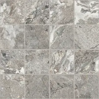 Мозаика 767702 Onyx&More Silver Porphyry STR Mosaico 6mm 7,5x7,5 30x30