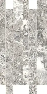 Мозаика 767678 Onyx&More White Porphyry STR Modulo Listello SF 30x60