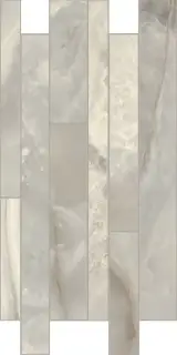 Мозаика 767676 Onyx&More Silver Onyx Satin Modulo Listello SF 30x60