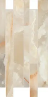 Мозаика 767671 Onyx&More Golden Onyx Glossy Modulo Listello SF 30x60