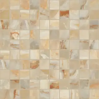 Мозаика 767655 Onyx&More Golden Onyx Glossy Mosaico 3x3 30x30