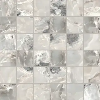 Мозаика 767649 Onyx&More Silver Blend Satin Mosaico 5x5 30x30