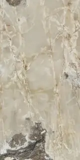 Керамогранит 765963 Onyx&More Golden Blend Glossy Ret 6mm 60x120