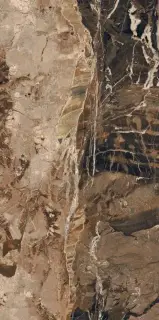 Керамогранит 765726 Bijoux Jaspe Rouge Glossy R 6mm 120x240