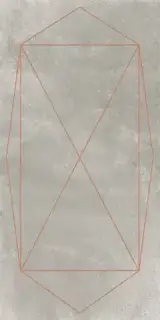 Керамогранит 763520 Araldica Cemento Blasone Rosa Mat R 6mm 120x240