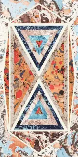 Керамогранит 763513 Araldica Blasone Corallo Lucida R 6mm 120x240