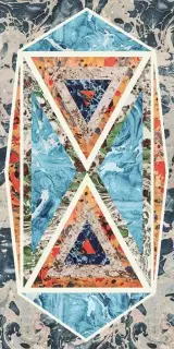 Керамогранит 763512 Araldica Blasone Grigio Lucida R 6mm 120x240