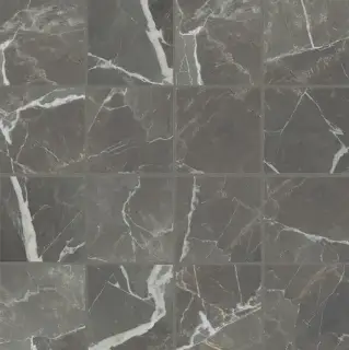 Мозаика 763262 Stones 2.0 Calacatta Black Mat Mosaico 6mm 7,5x7,5 30x30