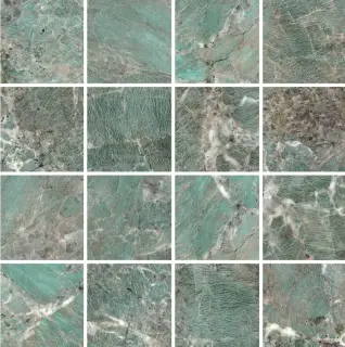 Мозаика 761830 Etoile Illusion Glossy Mosaico (7,5x7,5) 30x30