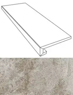 Ступени 76082 GRADONE GRIGIO 32x80