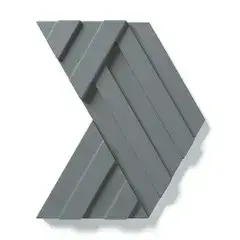 Керамогранит 760362 Rilievi 02 Ombra 45mm 36x31