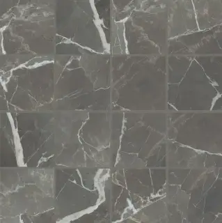 Мозаика 756813 Stones 2.0 Calacatta Black Glossy Mosaico 6mm 7,5x7,5 30x30