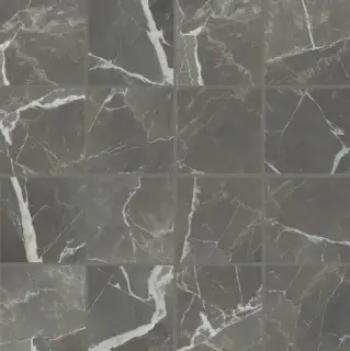 Мозаика 756809 Stones 2.0 Calacatta Black Smooth Mosaico 6mm 7,5x7,5 30x30