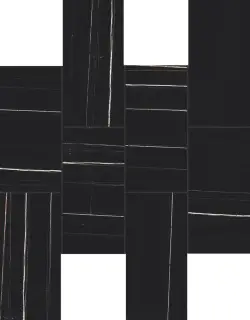 Мозаика 752809 Stones 2.0 Sahara Noir Glossy Muretto 6mm 7,5x15 30x30