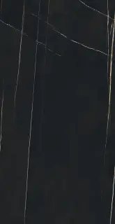 Керамогранит 752806 Stones 2.0 Sahara Noir Glossy Ret 6mm 120x240