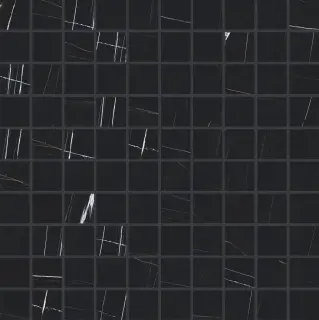 Мозаика 752802 Stones 2.0 Sahara Noir Glossy Mosaico 3x3 30x30