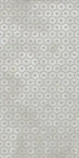 Керамогранит 752606 Tesori Decoro Anelli Grigio Argento 6mm 120x240