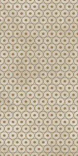 Керамогранит 752601 Tesori Decoro Anelli Bianco Oro 6mm 120x240