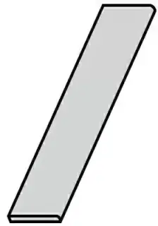 Керамогранит 752591 Storie Palazzo Battiscopa 6mm 4,6x60