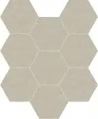 Мозаика 749581 Neutra 6.0 02 Polvere Mosaico B Esagono 10x10 30x26