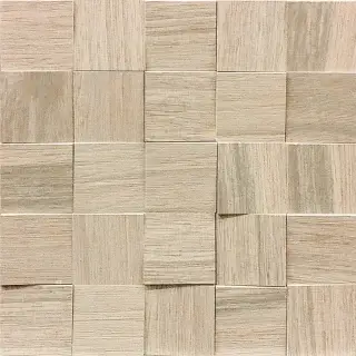 Мозаика 742057 Wooden Almond Mosaico 3D Inclinato Nat 6x6 30x30