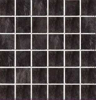 Мозаика 739361 Mosaico Ardoise Noir Grip 30x30