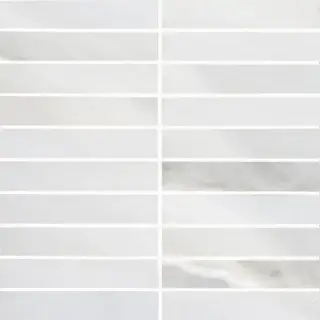 Мозаика 739969 ALABASTRI Madreperla Mosaico 3x15 Lap Ret 30x30