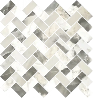 Мозаика 620110000218 Stellaris Dover Light Mosaico Cross Nat 31.5x29.7