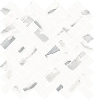 Мозаика 620110000211 Stellaris Statuario White Mosaico Cross Nat 31.5x29.7