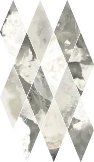 Мозаика 620110000209 Stellaris Dover Light Mosaico Diamond Lux 28x48