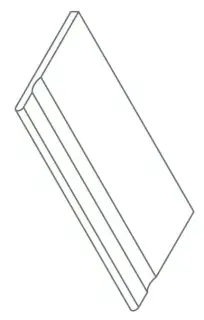 Ступени 620090001299 Magma X2 Ice Bordo Svasato Round 30x120