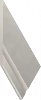 Керамогранит 620090001183 Millennium X2 Silver Bordo Svasato Round SX 30x120