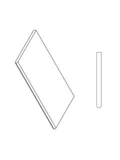 Керамогранит 620090000755 Бортик Миллениум Блэк закругленный 30х60