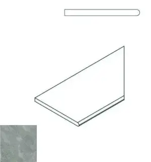 Керамогранит 620090000386 Climb ROCK BORDO ROUND DX 30x60