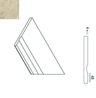 Керамогранит 620090000369 Climb ROPE BORDO SVASATO ROUND DX 30x60