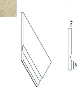 Керамогранит 620090000370 Climb ROPE BORDO SVASATO ROUND SX 30x60