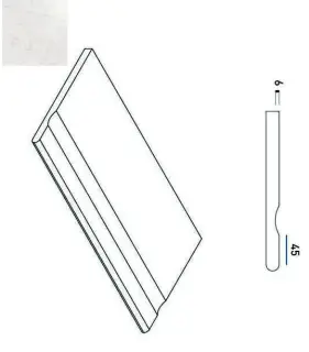 Керамогранит 620090000274 PURE BORDO SVASATO ROUND 30x60