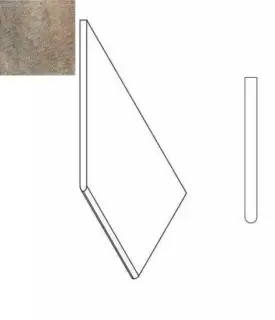 Керамогранит 620090000265 EMERALD BORDO ROUND SX 30x60