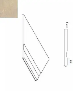 Керамогранит 620090000248 SAND BORDO SVASATO ROUND SX 30x60