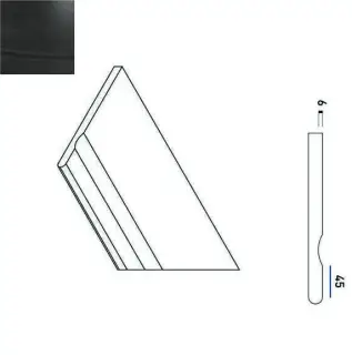 Керамогранит 620090000227 CARBON BORDO SVASATO ROUND DX 30x60