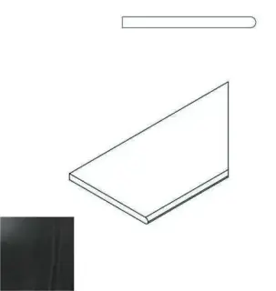 Керамогранит 620090000230 CARBON BORDO ROUND DX 30x60